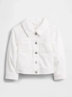 Baby & Toddler Eyelet Denim Jacket