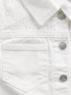 Baby & Toddler Eyelet Denim Jacket