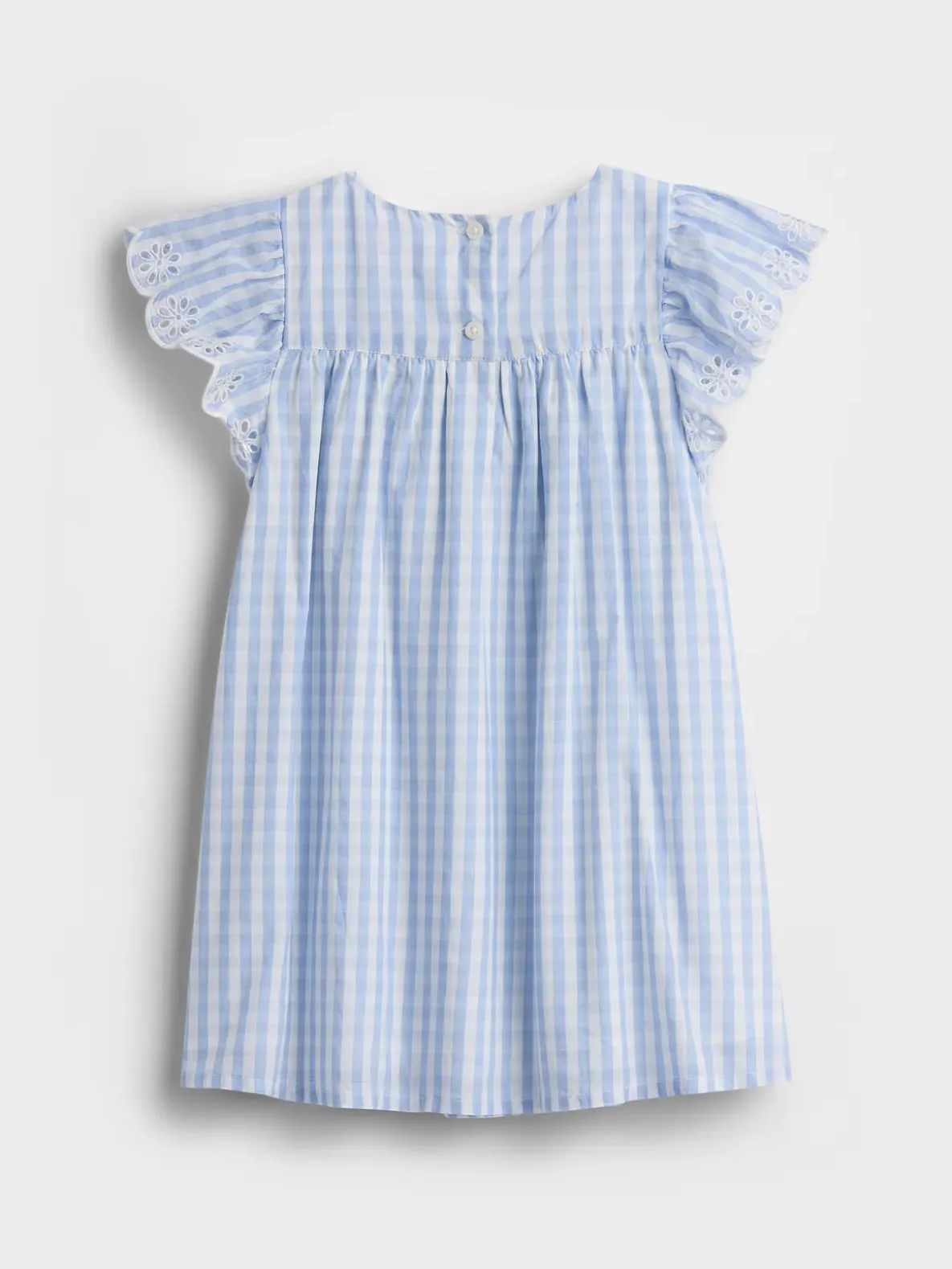 Baby & Toddler Eyelet Gingham Dress