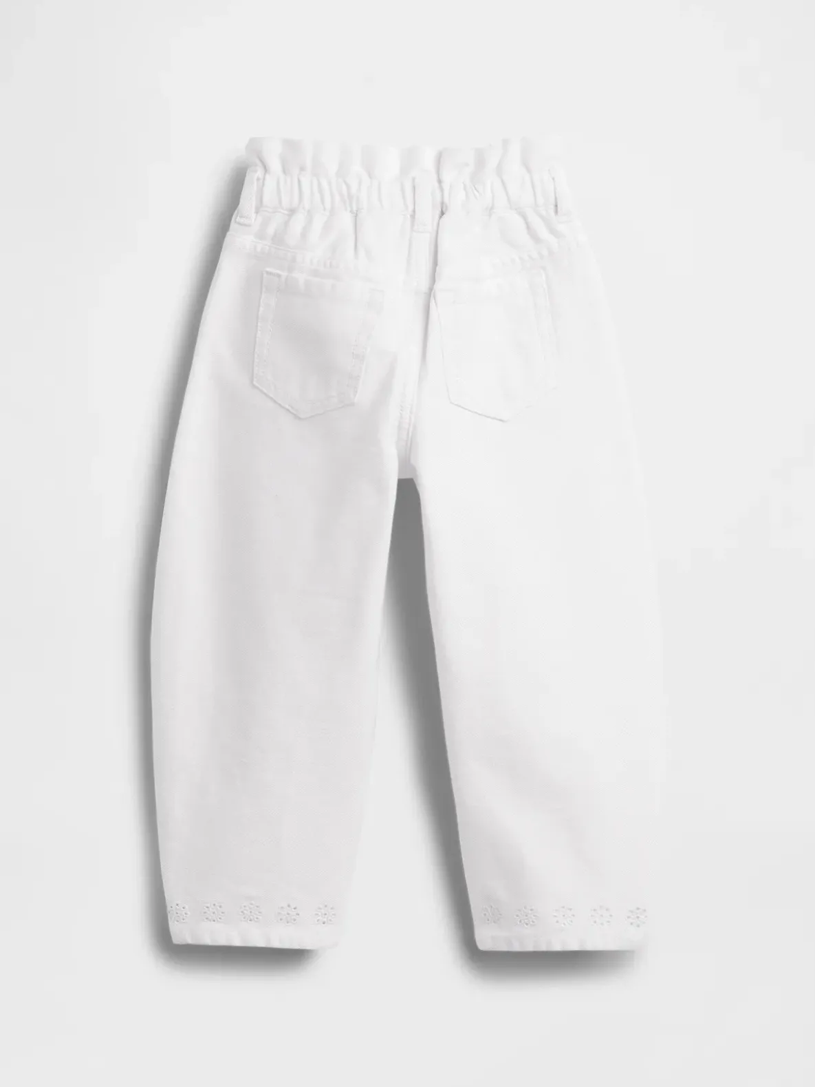 Baby & Toddler Eyelet-Hem Horseshoe Jeans