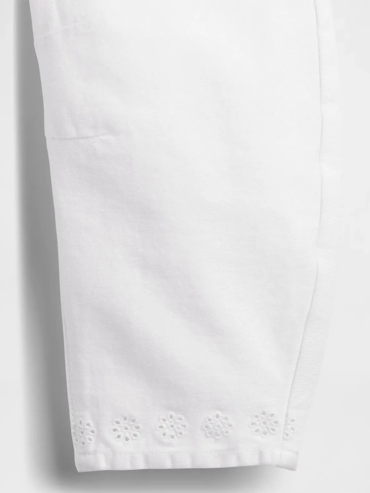 Baby & Toddler Eyelet-Hem Horseshoe Jeans