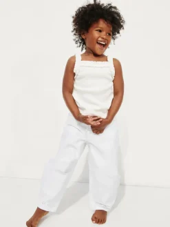 Baby & Toddler Eyelet-Hem Horseshoe Jeans