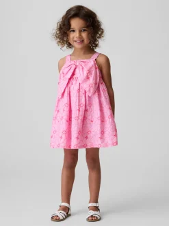 Baby & Toddler Floral Eyelet Bow Dress