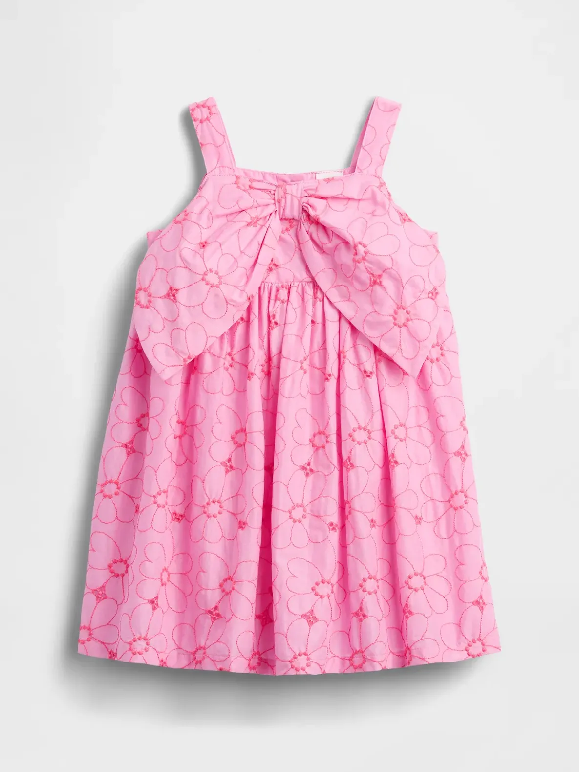 Baby & Toddler Floral Eyelet Bow Dress