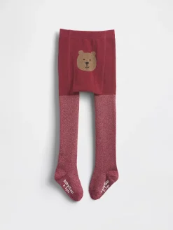 Baby & Toddler Glitter Bear Tights