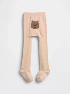 Baby & Toddler Glitter Bear Tights