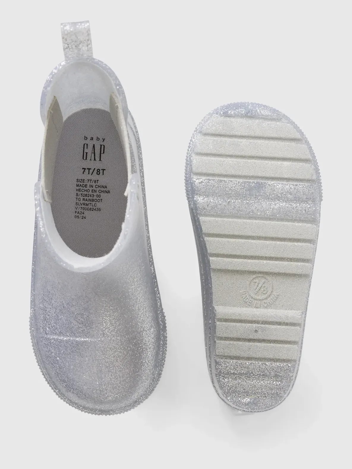 Baby & Toddler Glitter Rain Boots