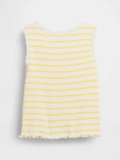 Baby & Toddler Graphic Stripe Rib Tank Top