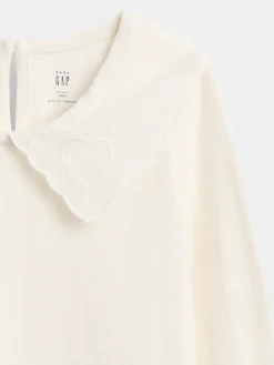 Baby & Toddler Heart Collar Top