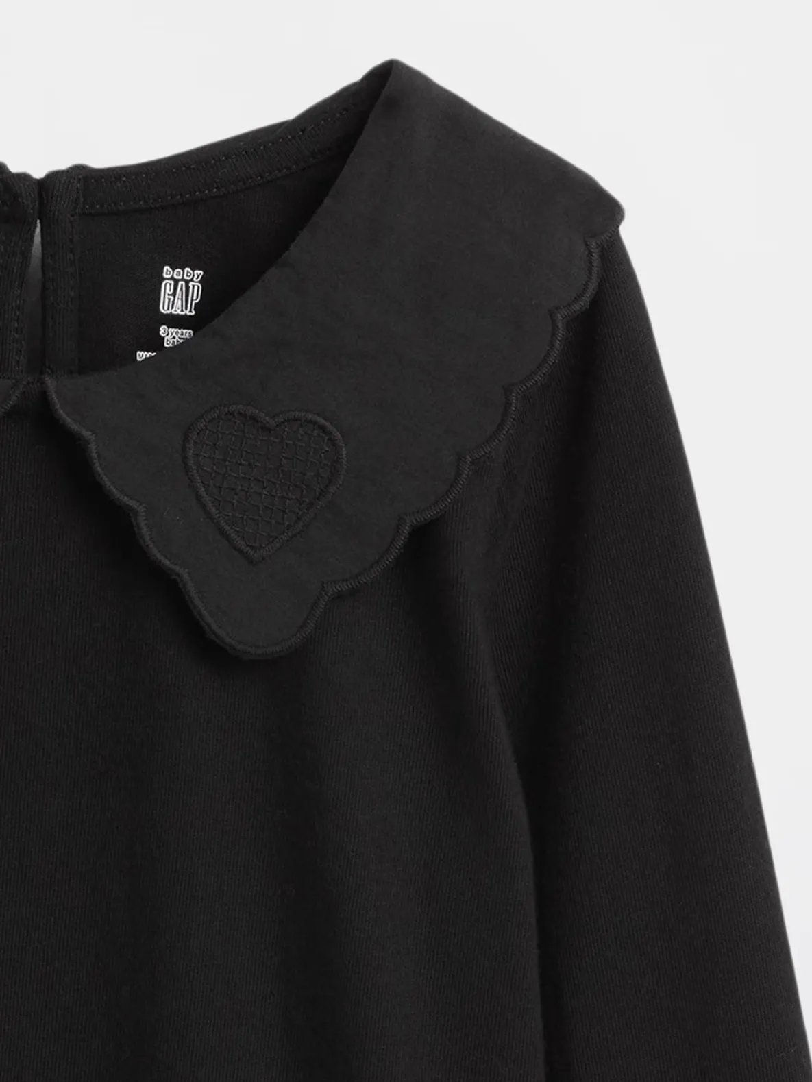 Baby & Toddler Heart Collar Top