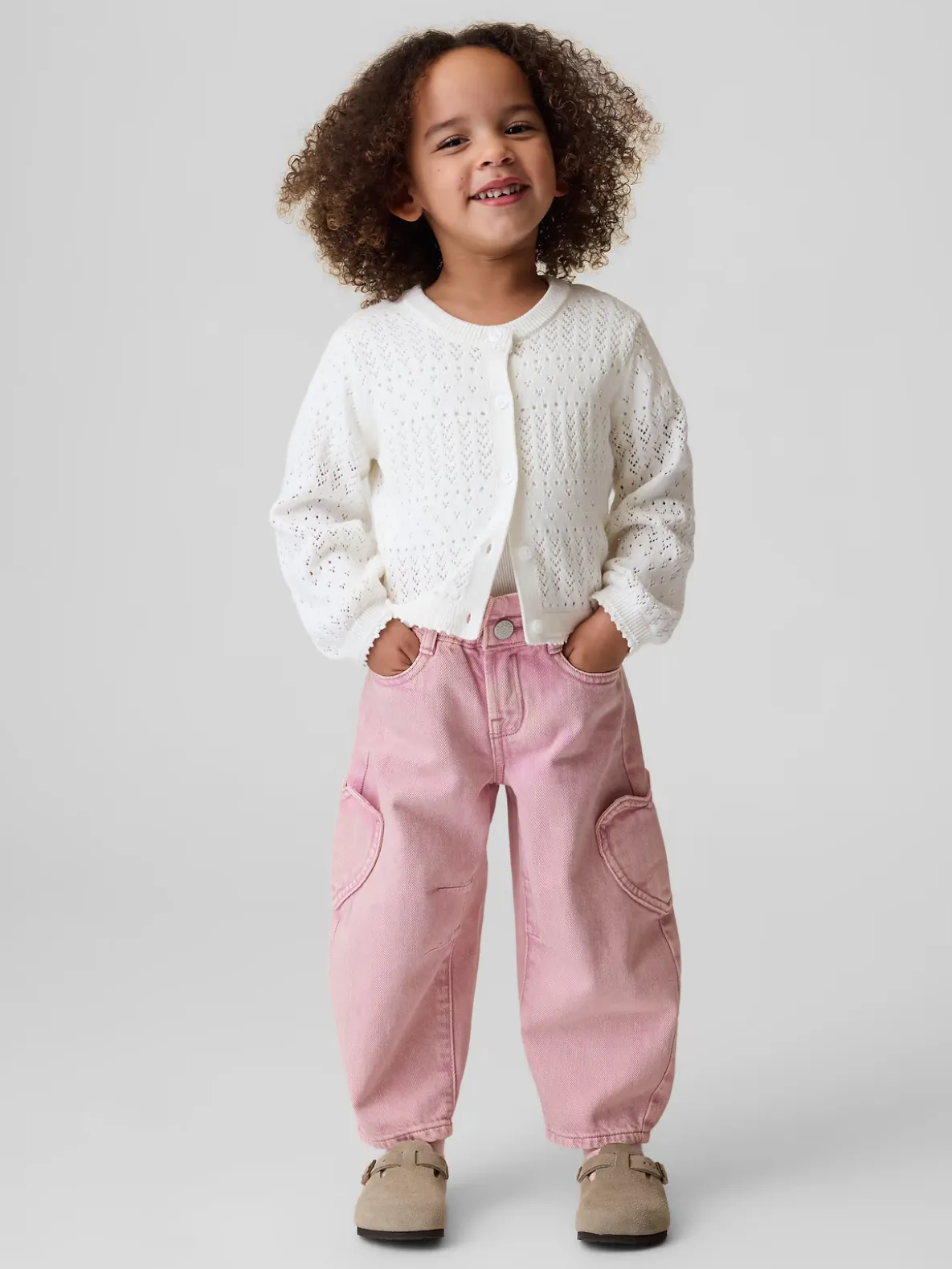 Baby & Toddler Heart Pocket Horseshoe Jeans