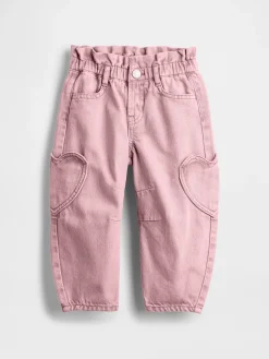 Baby & Toddler Heart Pocket Horseshoe Jeans