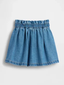 Baby & Toddler Heart Pocket Denim Skirt