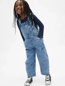 Baby & Toddler Heart Pocket Horseshoe Overalls