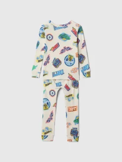 Baby & Toddler Hot Wheels Organic Brushed Cotton PJ Set