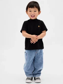 Baby & Toddler Knit Barrel Jeans