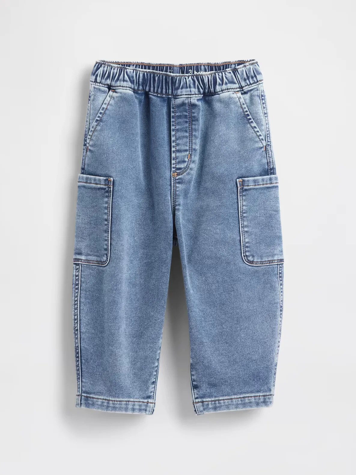 Baby & Toddler Knit Barrel Jeans