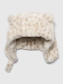 Baby & Toddler Leopard Sherpa Hat