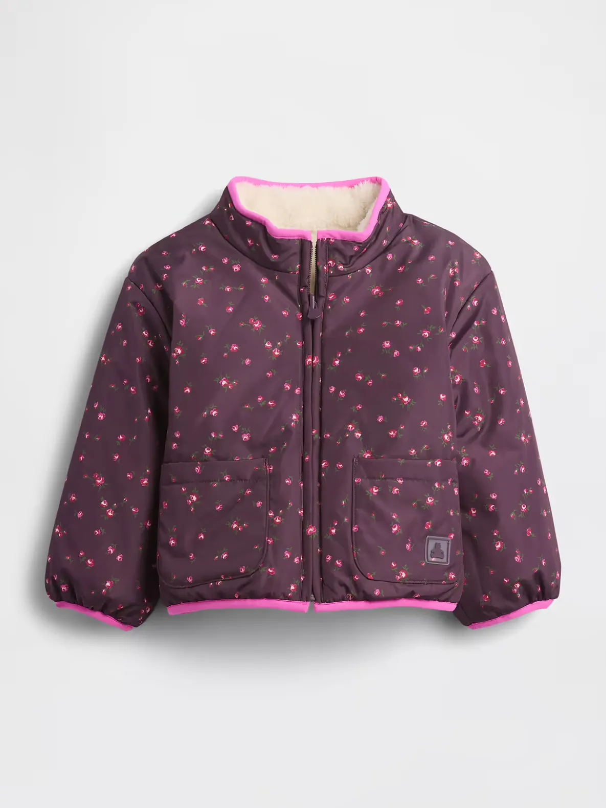 Baby & Toddler Lightweight Sherpa Reversible Jacket