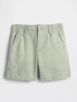 Baby & Toddler Linen-Cotton Shorts