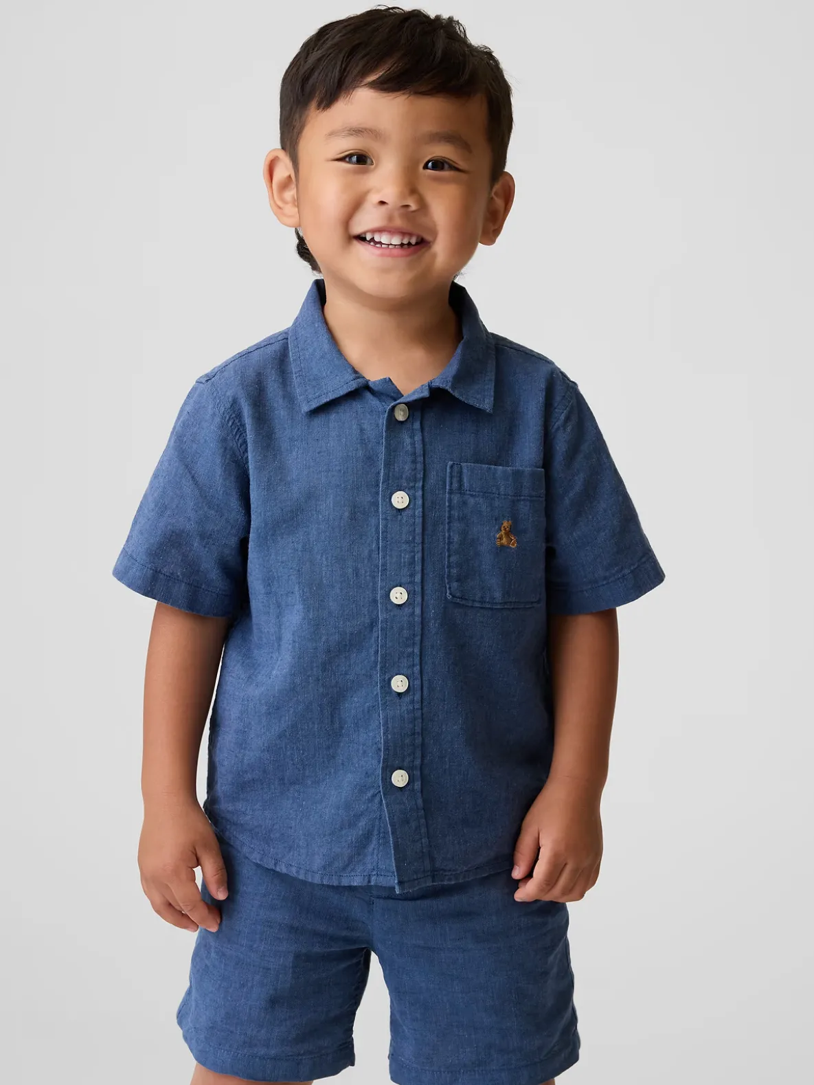 Baby & Toddler Linen-Cotton Shirt