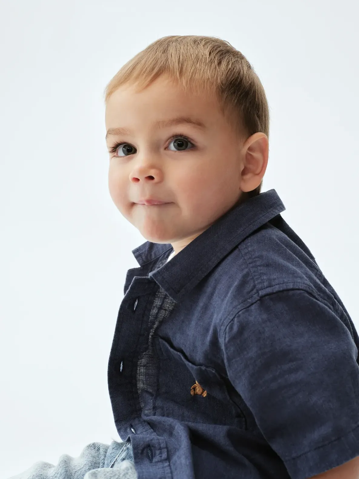 Baby & Toddler Linen-Cotton Shirt