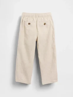 Baby & Toddler Linen-Cotton Pull-On Pants