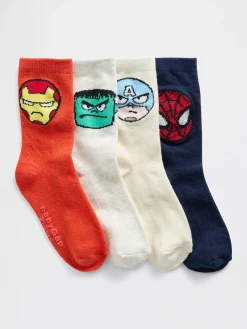 Baby & Toddler Marvel Crew Socks (4-Pack)