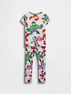 Baby & Toddler Marvel Organic Brushed Cotton PJ Set