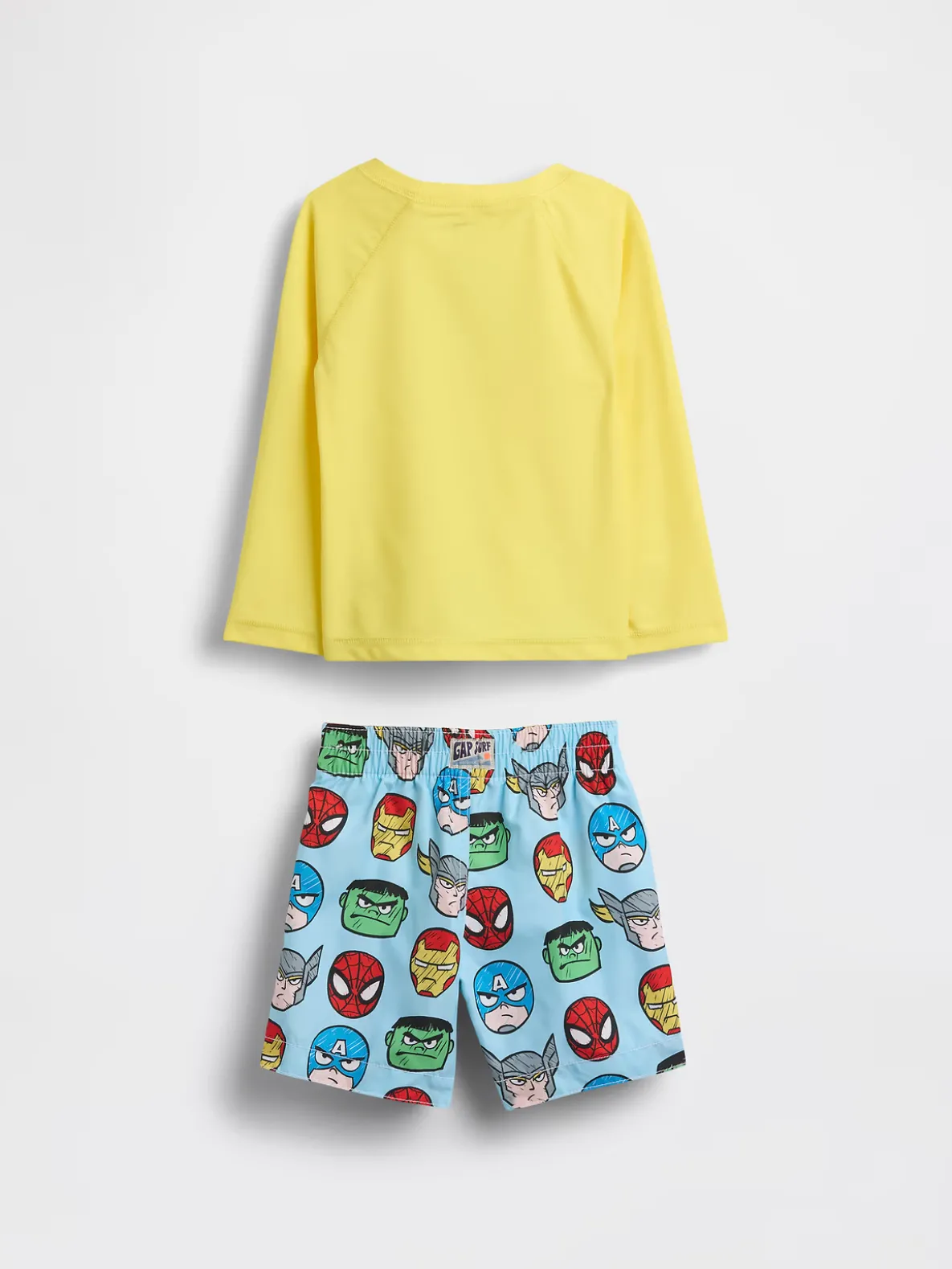 Baby & Toddler Marvel Rash Guard Swim Set