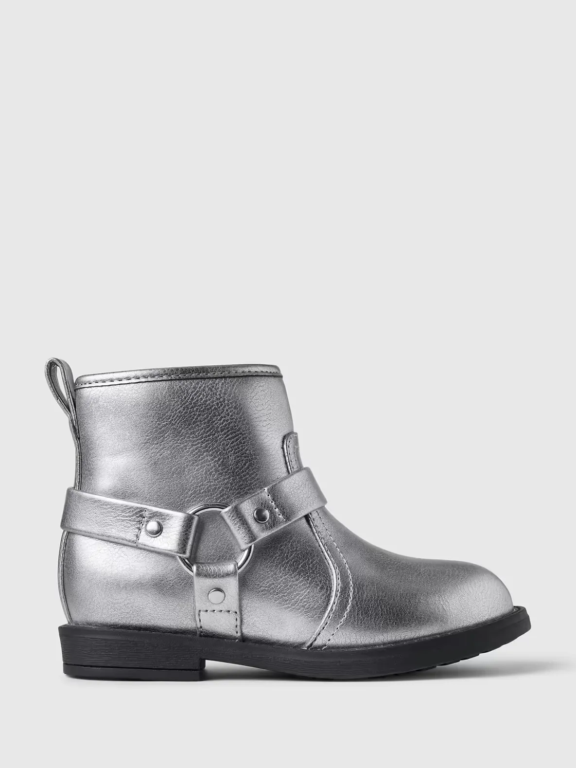 Baby & Toddler Metallic Moto Boots