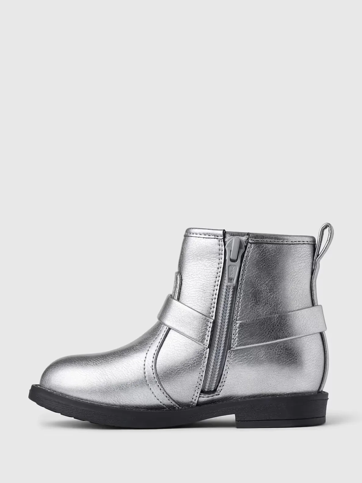 Baby & Toddler Metallic Moto Boots