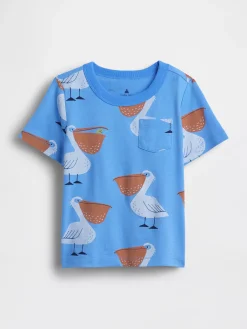 Baby & Toddler Mix & Match Print Pocket T-Shirt