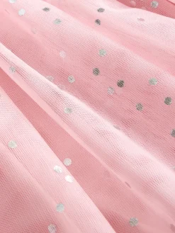 Baby & Toddler Mixed Media Bubble Dress