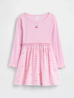 Baby & Toddler Mixed Media Dress