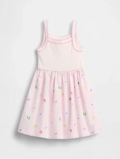 Baby & Toddler Mixed Media Apron Dress