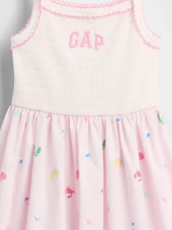 Baby & Toddler Mixed Media Apron Dress