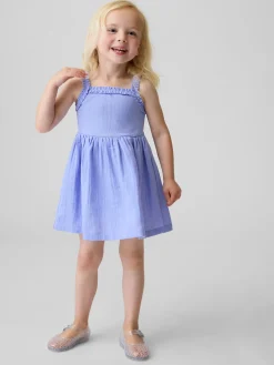 Baby & Toddler Mixed Media Apron Dress