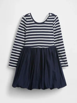 Baby & Toddler Mixed Media Bubble Dress