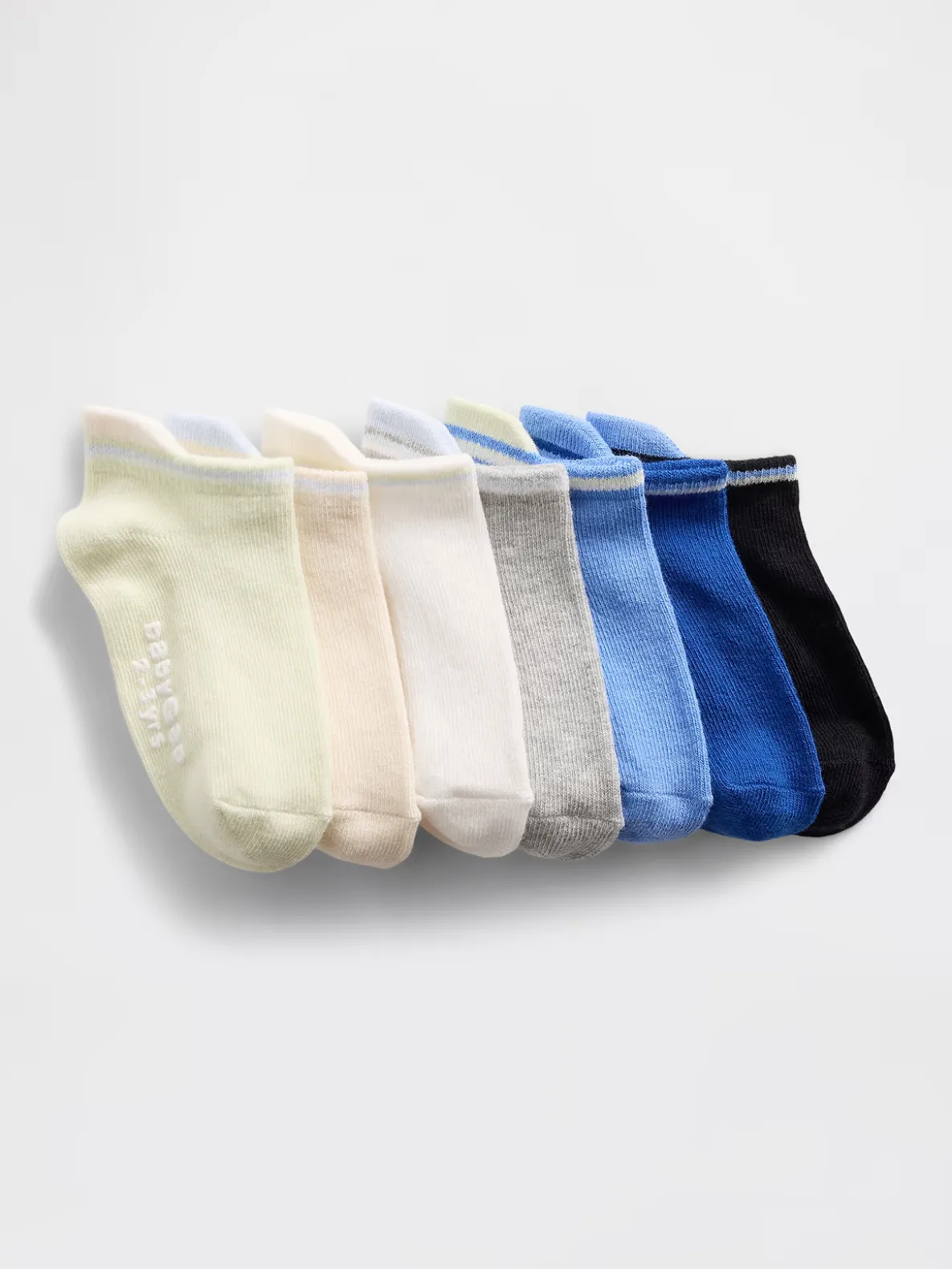 Baby & Toddler No Show Socks (7-Pack)
