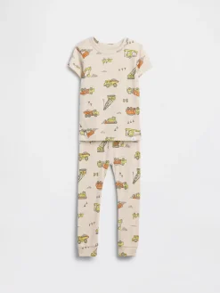 Baby & Toddler Organic Brushed Cotton PJ Set
