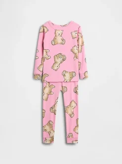 Baby & Toddler Organic Brushed Cotton PJ Set