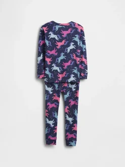 Baby & Toddler Organic Brushed Cotton Unicorn PJ Set