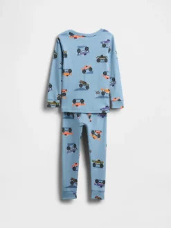 Baby & Toddler Organic Brushed Cotton PJ Set