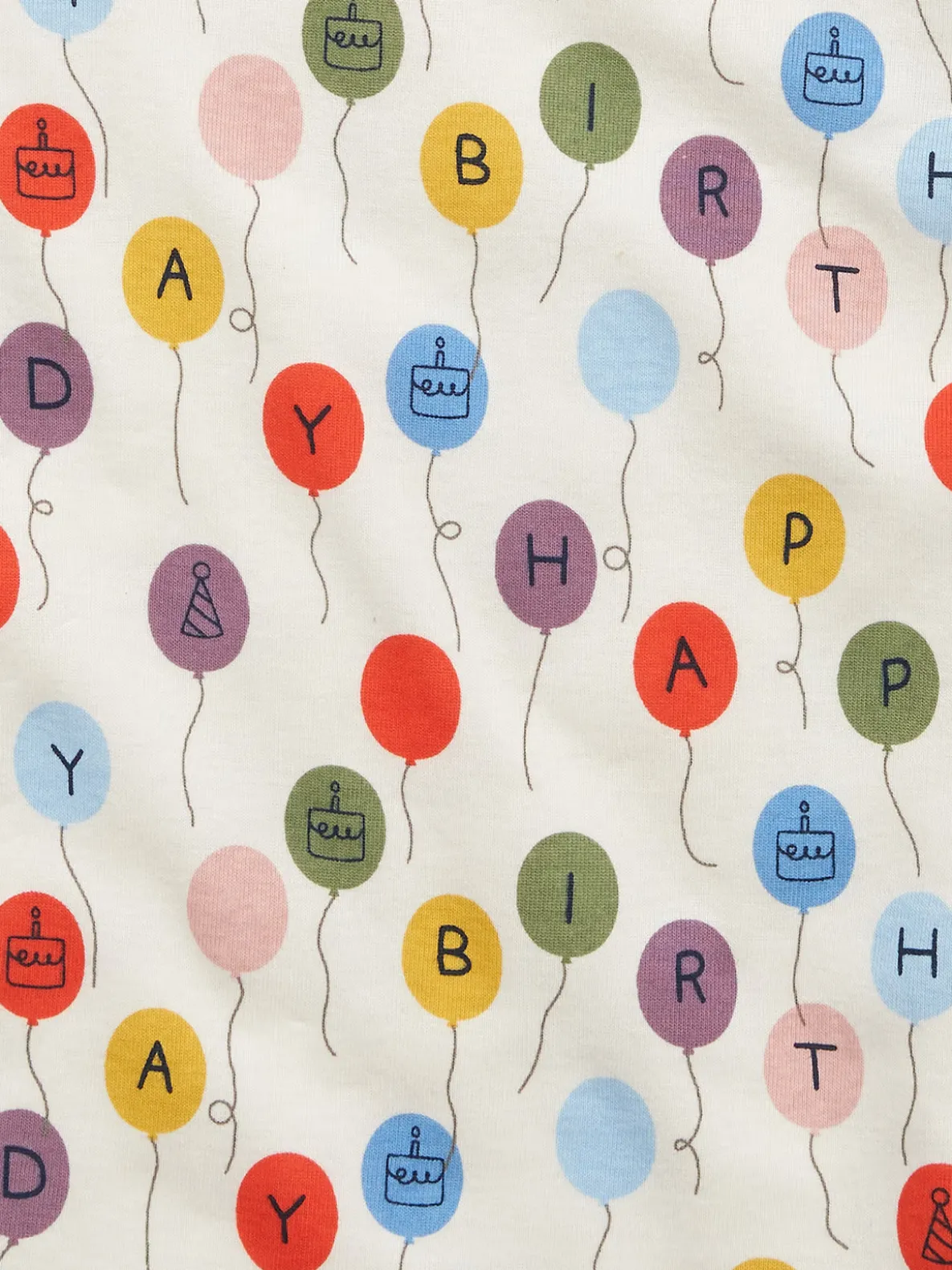 Baby & Toddler Organic Cotton Birthday PJ Set