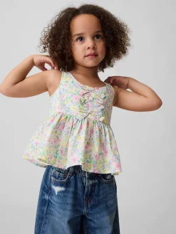 Baby & Toddler Peplum Bow Tank Top
