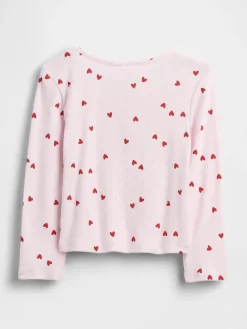 Baby & Toddler Pointelle Henley Top