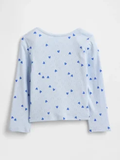 Baby & Toddler Pointelle Henley Top