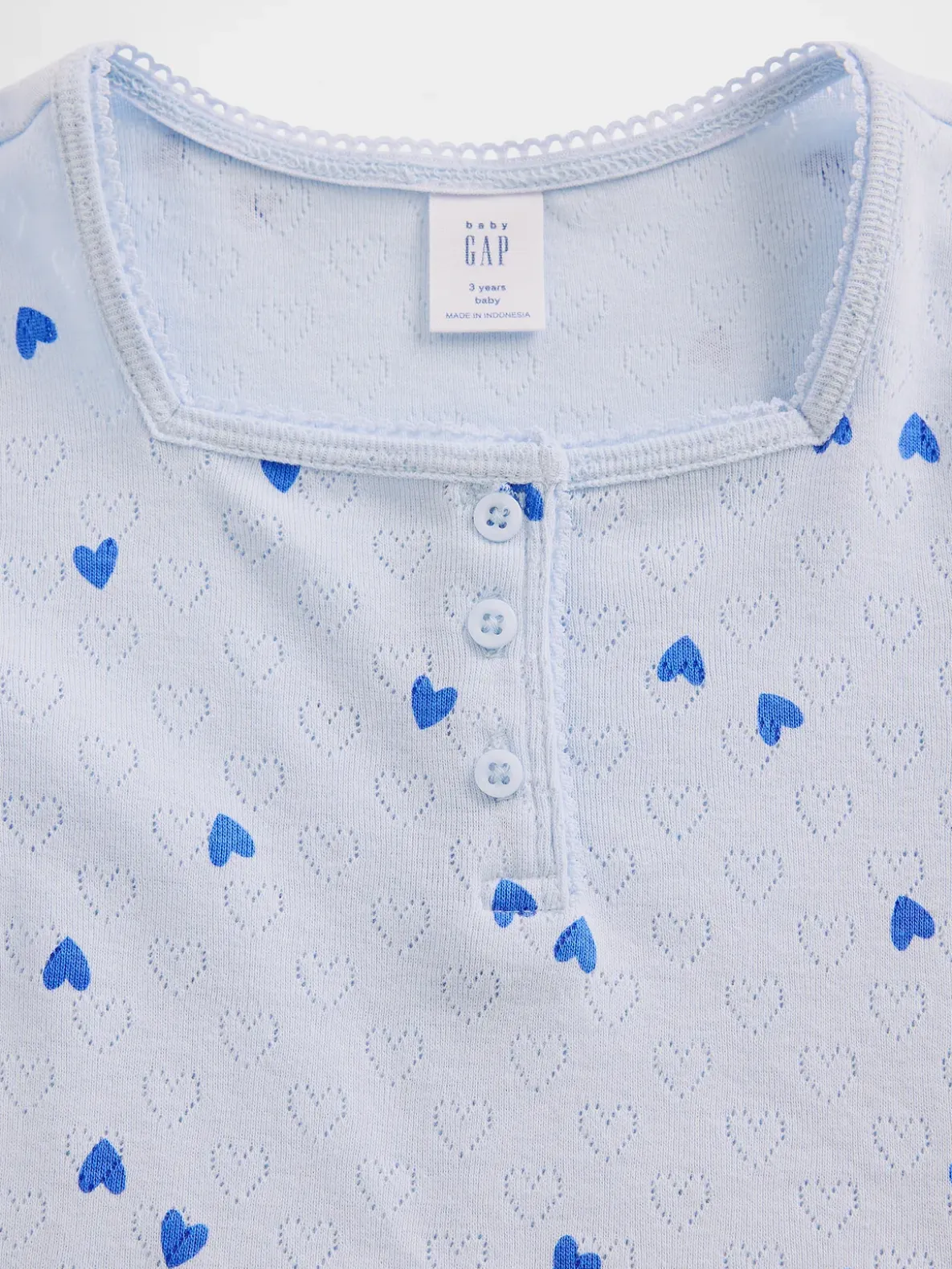 Baby & Toddler Pointelle Henley Top