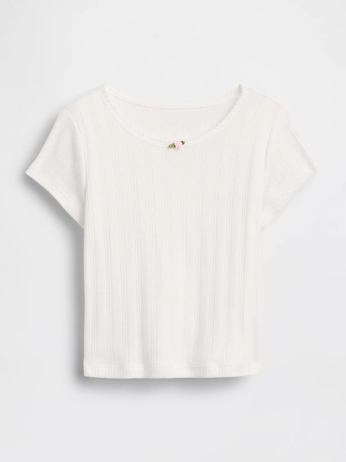 Baby & Toddler Pointelle Rib T-Shirt